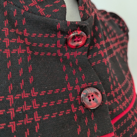 Damzels Western Plaid Dress - Picture 3 of 8